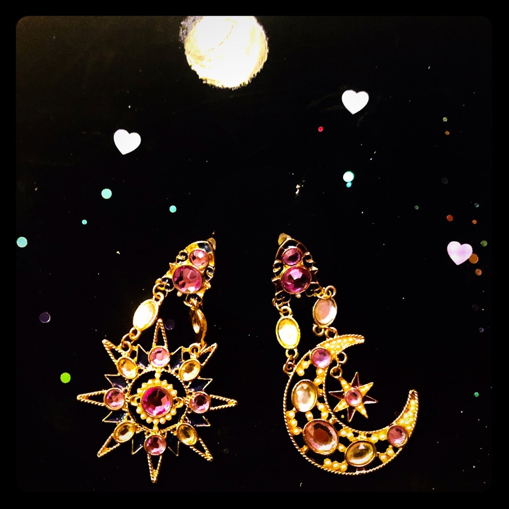 Moon and Sun Earrings 🌙 🌞